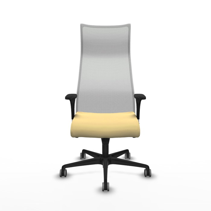 Piqueras y Crespo Fauteuil de Bureau Albacete Crème et Blanc