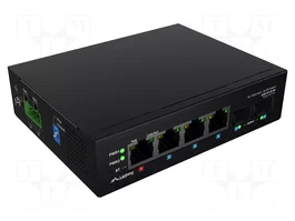 LANBERG ILGE-4P-2S-90 Switch Ethernet PoE/PoE+/PoE++ Noir