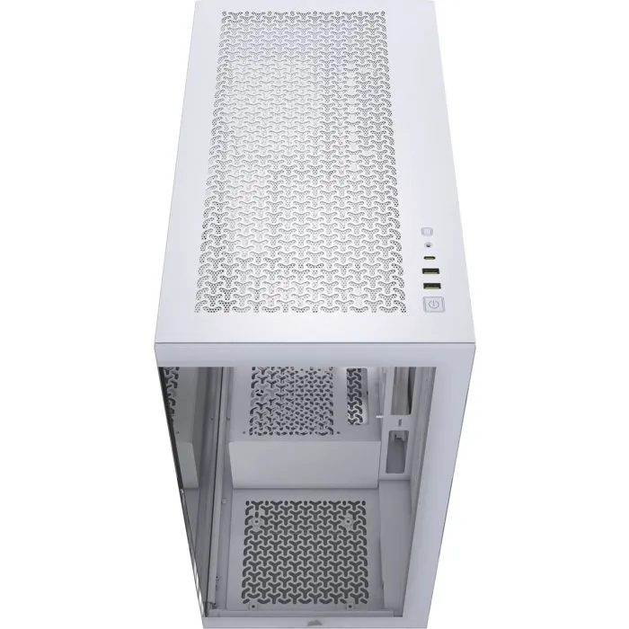 Corsair 3500X Boîtier PC Moyen-tour Verre Trempé Blanc