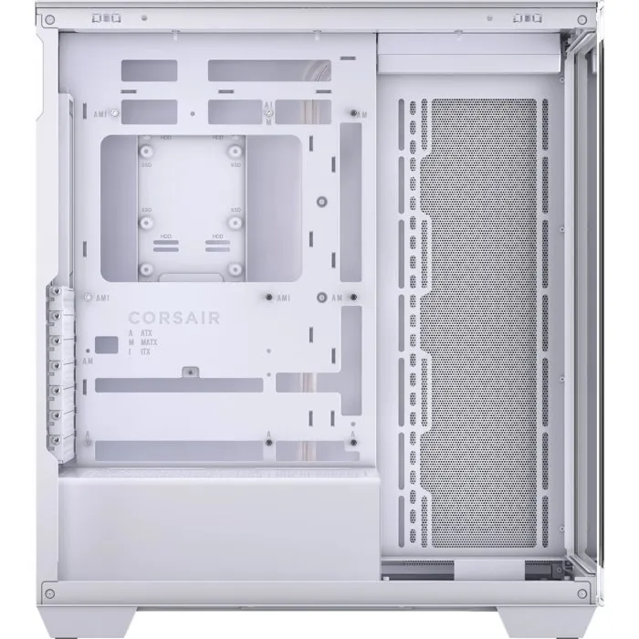 Corsair 3500X Boîtier PC Moyen-tour Verre Trempé Blanc