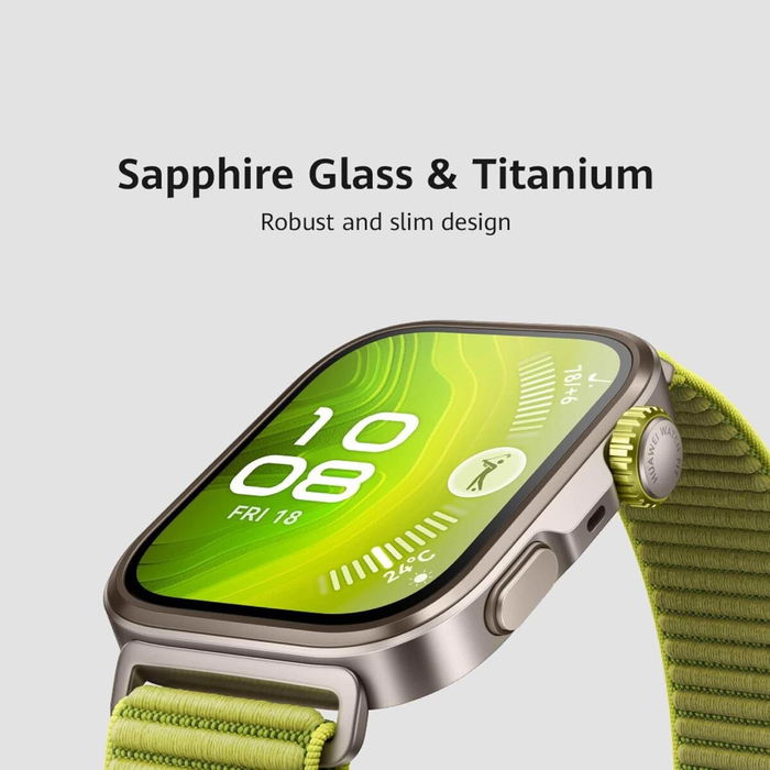 Montre intelligente Huawei FIT 4 PRO Vert 1,82" 40 mm