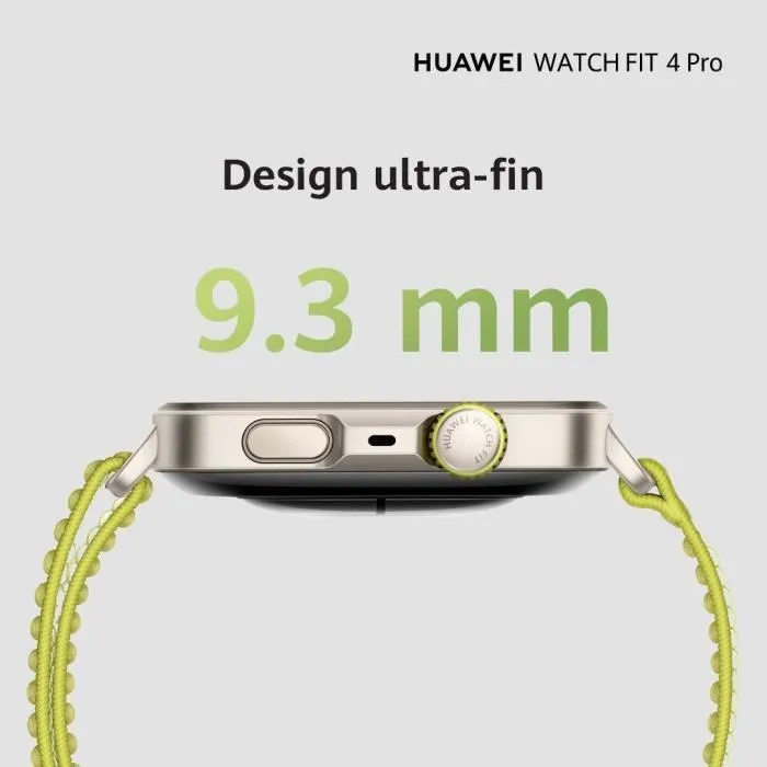 Montre intelligente Huawei FIT 4 PRO Vert 1,82" 40 mm