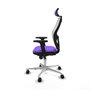 Piqueras y Crespo Chaise de Bureau avec Appui-tête Jorquera 2D086N2 Lila