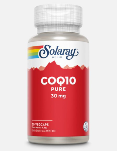 SOLARAY Coenzyme Q10 Pure 30 mg, 30 capsules SOLARAY Coenzyme Q10 Pure 30 mg, 30 capsules