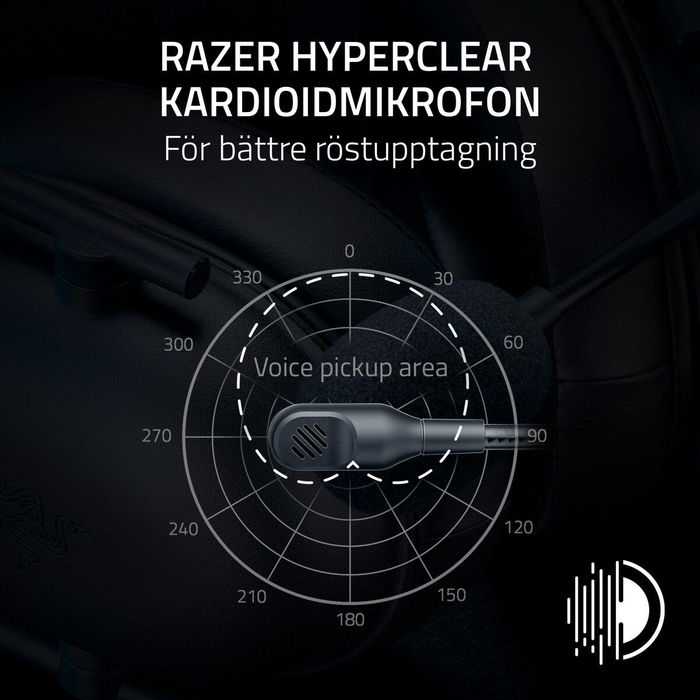 Casques avec Micro Gaming Razer Blackshark V2 X Noir