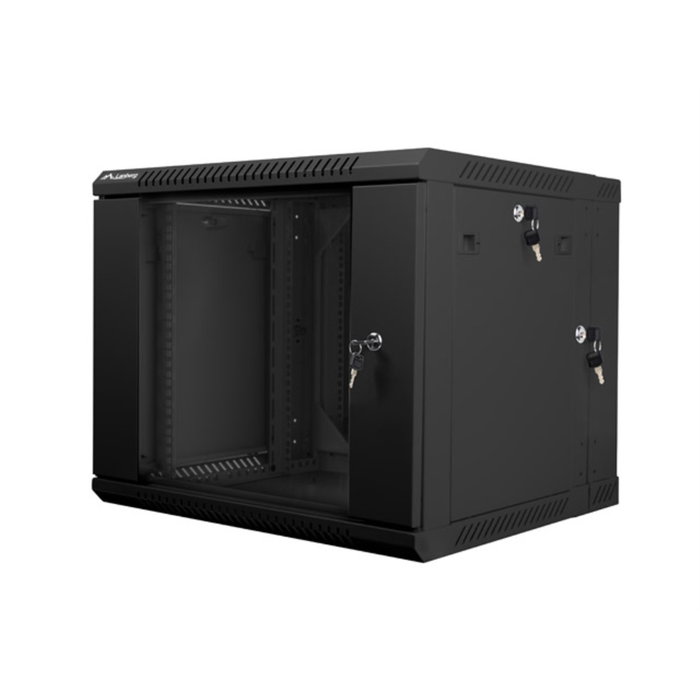 Lanberg WF02-6609-10B Armoire murale rack 19 pouces 9U noir IP20 Lanberg WF02-6609-10B Armoire murale rack 19 pouces 9U noir IP20