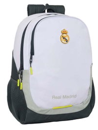 Safta Sac à dos convertible en valise à roulettes Real Madrid Équipement 2025/2026 32 x 44 x 16 cm