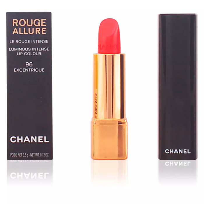 Chanel Rouge Allure Le Rouge Intense #96-Excentrique Rouge à Lèvres Couleur Intense Longue Tenue Confort Hydratation Fini Éclatant 3,5g Chanel Rouge Allure Le Rouge Intense #96-Excentrique Rouge à Lèvres Couleur Intense Longue Tenue Confort Hydratation Fini Éclatant 3,5g
