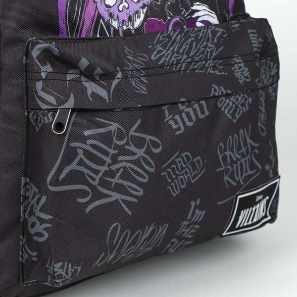 Disney Sac à dos casual Les Vilains 32.0 x 12.0 x 42.0 cm - Noir - Âge recommandé : 3 ans