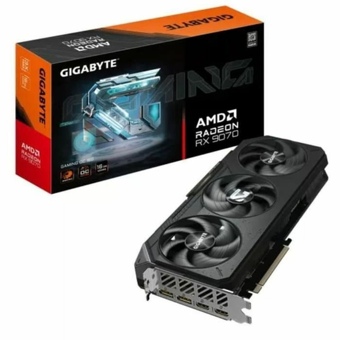 Carte Graphique Gigabyte GV-R9070GAMING OC-16GD 16 GB GDDR6 Carte Graphique Gigabyte GV-R9070GAMING OC-16GD 16 GB GDDR6