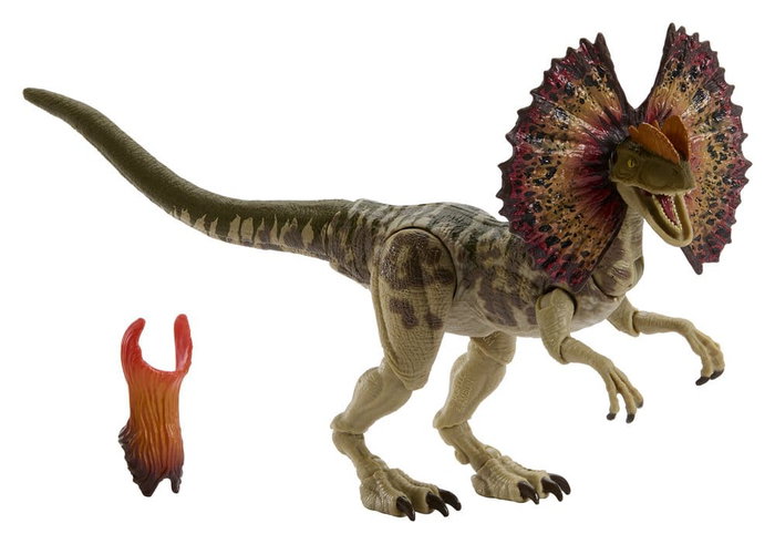 Mattel Jurassic World : Renaissance Hammond Collection figurine Dilophosaurus Mattel Jurassic World : Renaissance Hammond Collection figurine Dilophosaurus