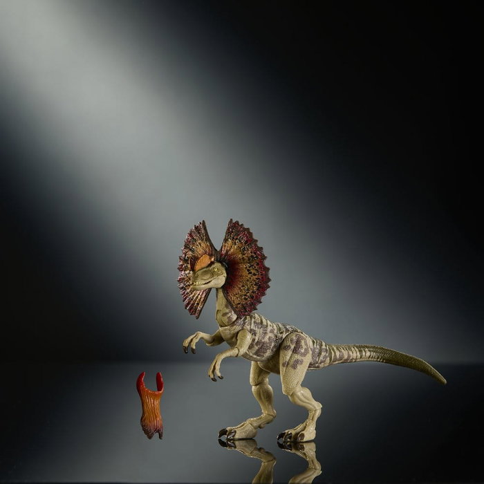 Mattel Jurassic World : Renaissance Hammond Collection figurine Dilophosaurus Mattel Jurassic World : Renaissance Hammond Collection figurine Dilophosaurus