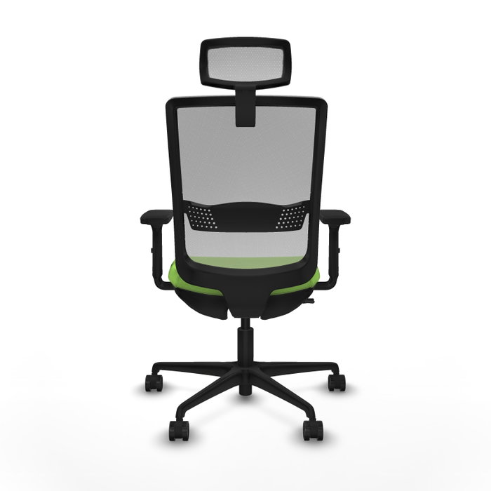 Piqueras Y Crespo Haches Chaise de Bureau avec Mécanisme Sincro/Traslack, Pistacho et Gris