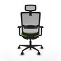 Piqueras Y Crespo Haches Chaise de Bureau avec Mécanisme Sincro/Traslack, Pistacho et Gris