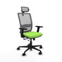 Piqueras Y Crespo Haches Chaise de Bureau avec Mécanisme Sincro/Traslack, Pistacho et Gris