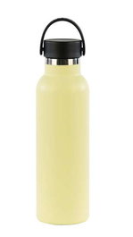 Safta - Bouteille isotherme avec revêtement extérieur en caoutchouc, 600 ml, couleur vanille - 25 x 7.3 x 7.3 cm