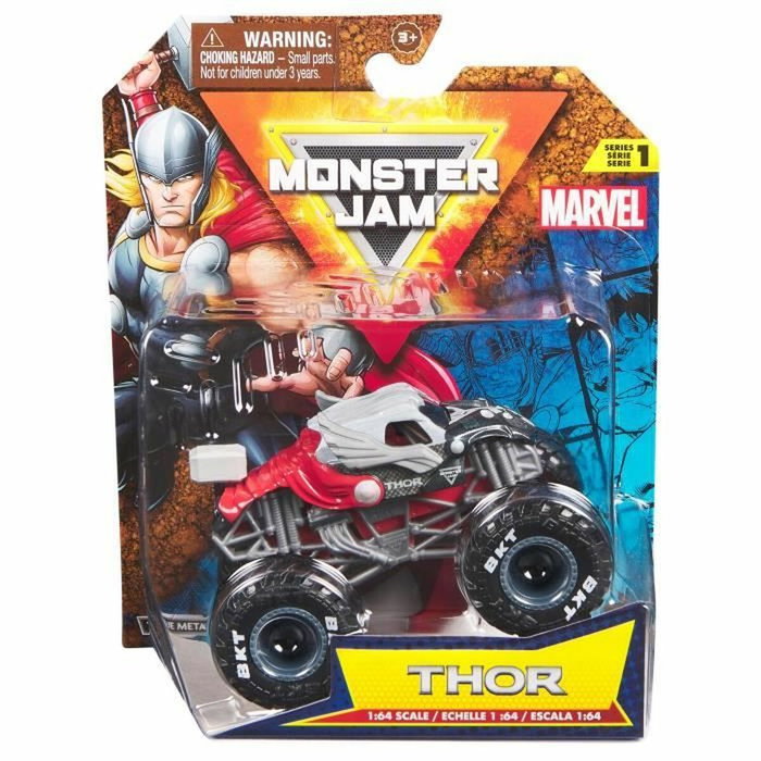 Spin Master Monster Jam - Véhicule Marvel Monster Truck die cast