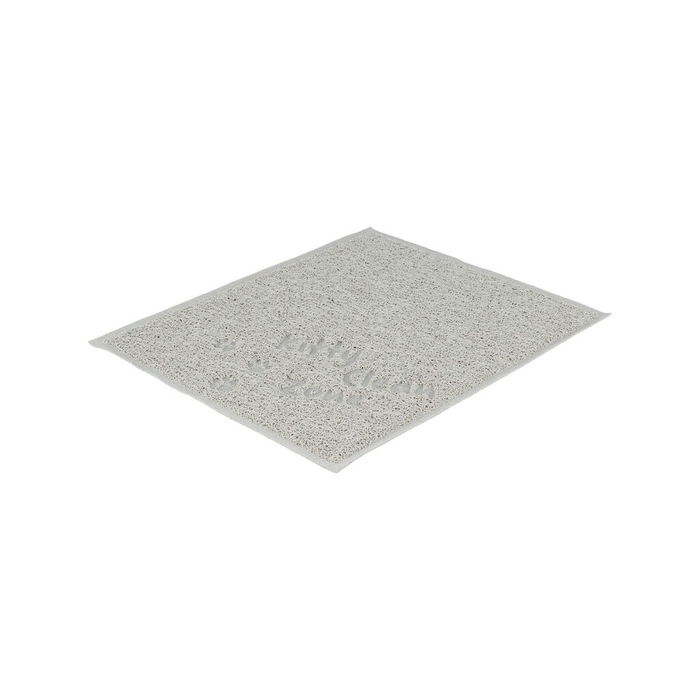 Tapis de Litière pour Chat Trixie Gris clair PVC 37 × 45 cm Bac à sable