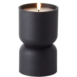 LOVERE Lampe de table d'extérieur - Forme bougie en plastique - 3 W - Noir - Pour éclairage d'extérieur - Ampoule non incluse