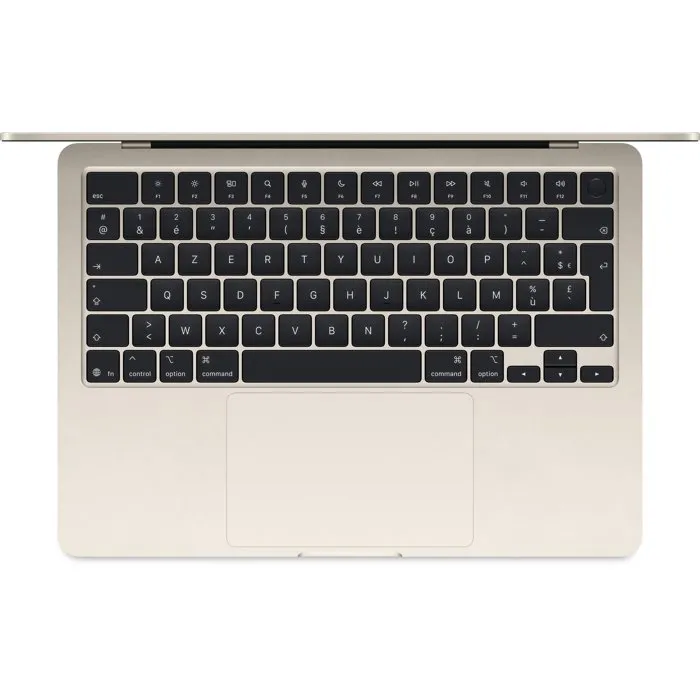 Apple MacBook Air 13,6" M5 (2026) - Ordinateur Portable - Processeur 10 cœurs, RAM 16 Go, SSD 1 To, GPU 10 cœurs - Lumière Stellaire