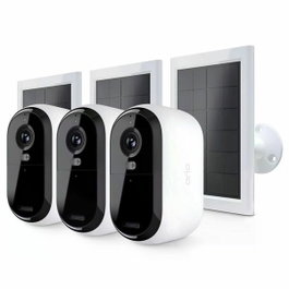 Arlo Pack 3 caméras Essential 2K avec 3 Panneaux solaires