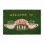ERIK - Tapis de porte décoratif Central Perk Friends - 60x40 cm - Base PVC antidérapante - Haut de gamme