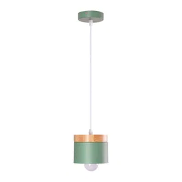 Mikayla Suspension SKD-P1010-OG - Lampe suspendue moderne en métal et bois avec cable réglable
