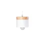 Mikayla Suspension SKD-P1010-OG - Lampe suspendue moderne en métal et bois avec cable réglable