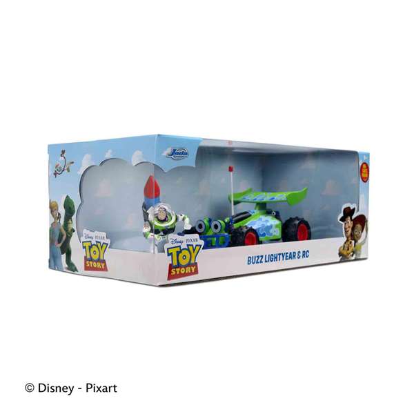 JADA TOYS Coche radio control Turbo Bugg Buzz Lightyear Toy Story Disney Pixar