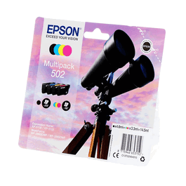 Epson C13T02V64010 - Cartouche d'encre 502 Multipack - Noir, Cyan, Magenta, Jaune
