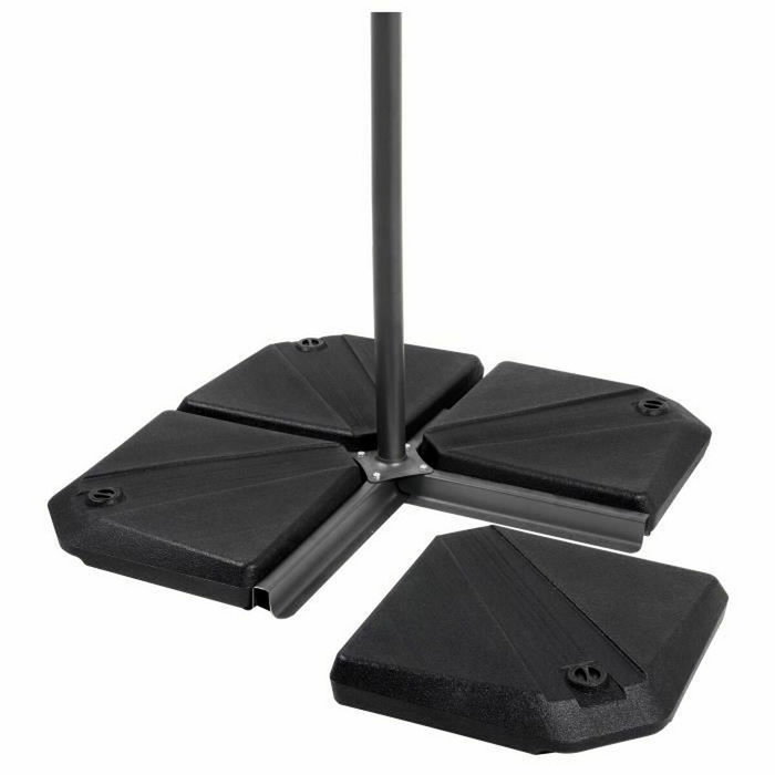 Base pour parapluie Lifetime Blanc