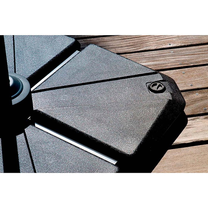 Base pour parapluie Lifetime Blanc