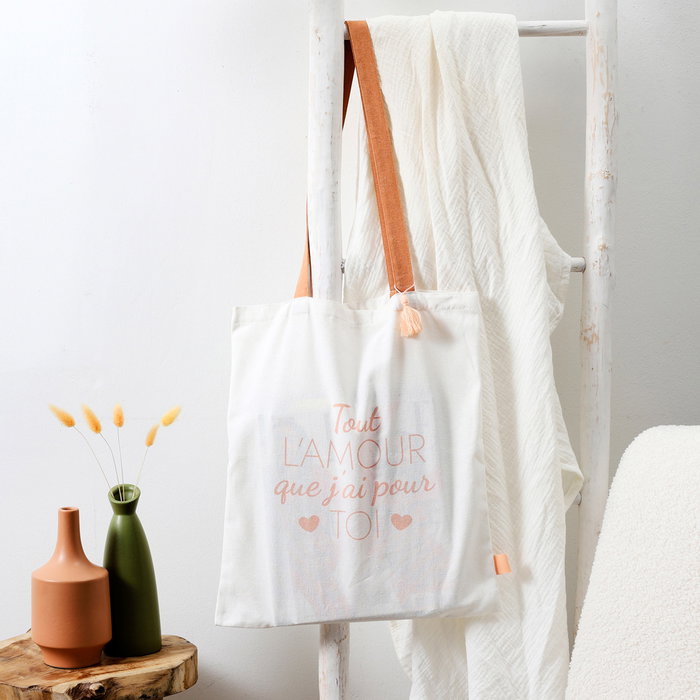 The Concept Factory Sac Tote Bag POUR ELLE - Vert ou Orange