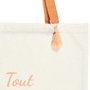 The Concept Factory Sac Tote Bag POUR ELLE - Vert ou Orange