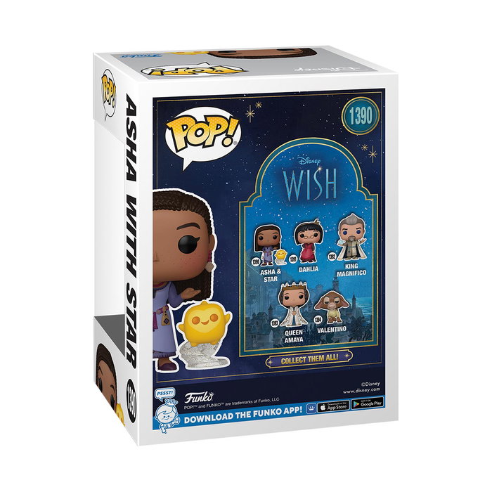 Funko Pop Disney Wish Asha avec Star