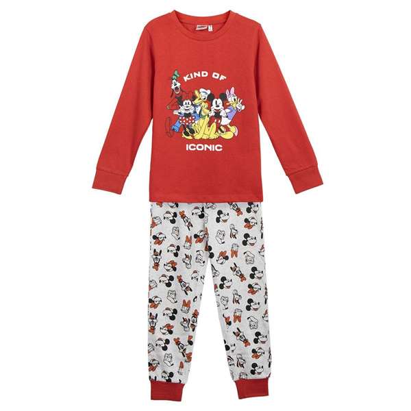 Cerdá Pijama Longue Single Jersey Mickey Motif Enfants 6 Ans - Rouge Cerdá Pijama Longue Single Jersey Mickey Motif Enfants 6 Ans - Rouge
