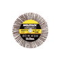 WOLFPACK LINEA PROFESIONAL Disque abrasif type éventail grain 40 60x20mm