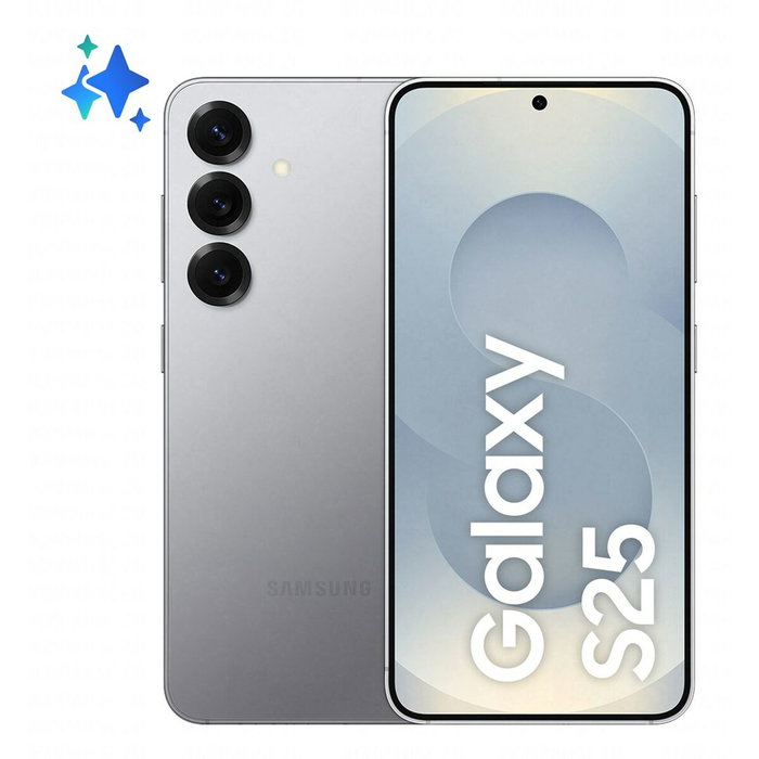 Smartphone Samsung GALAXY S25 6,2" Qualcomm Snapdragon 8 Elite 12 GB RAM 512 GB Argenté