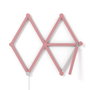 Nanoleaf Lines Skin - Jeu de 9 protections amovibles couleur rose mat pour panneaux lumineux Lines - Installation sans adhésif
