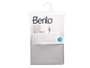 BERILO Rideau de douche transparent gris 180x180cm