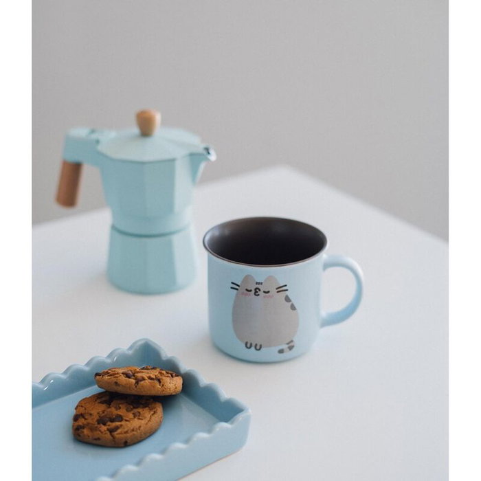 ERIK - Tasse Purrfect Love Pusheen - 380 ml - Céramique - Lavable au lave-vaisselle et micro-ondes