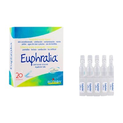 BOIRON Euphralia 20 Unidoses Solution Ophtalmique Lavage Oculaire Irritation Fatigue BOIRON Euphralia 20 Unidoses Solution Ophtalmique Lavage Oculaire Irritation Fatigue