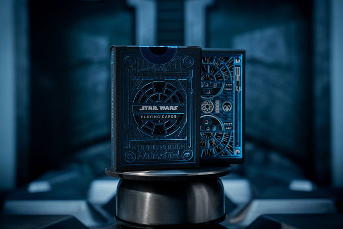 Star Wars jeu de cartes à jouer Blue Version