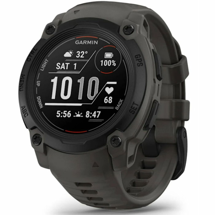 Garmin Instinct E Montre connectée sport GPS 40 mm Noir et Gris Charbon