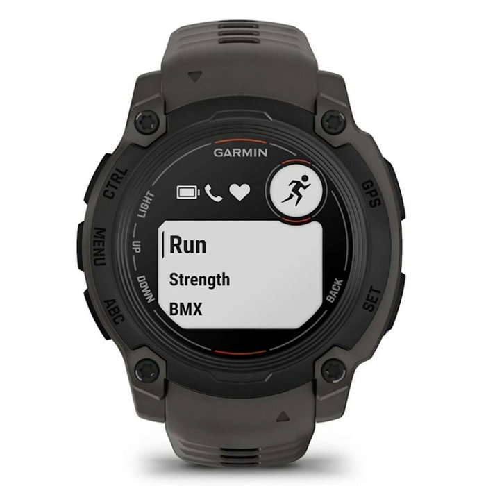 Garmin Instinct E Montre connectée sport GPS 40 mm Noir et Gris Charbon