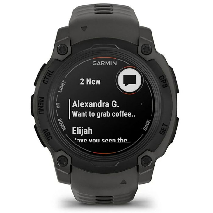 Garmin Instinct E Montre connectée sport GPS 40 mm Noir et Gris Charbon