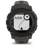 Garmin Instinct E Montre connectée sport GPS 40 mm Noir et Gris Charbon