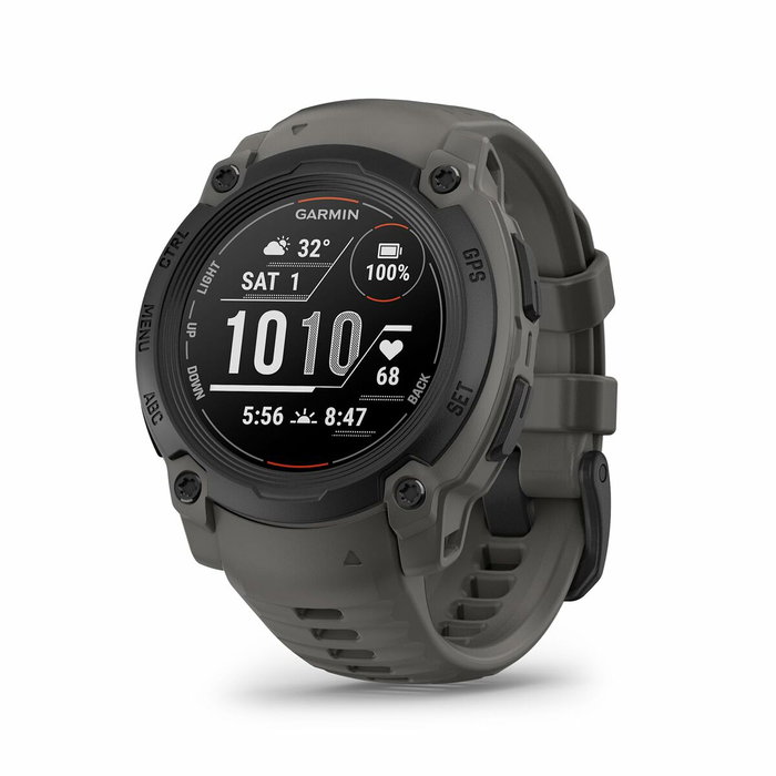 Garmin Instinct E Montre connectée sport GPS 40 mm Noir et Gris Charbon