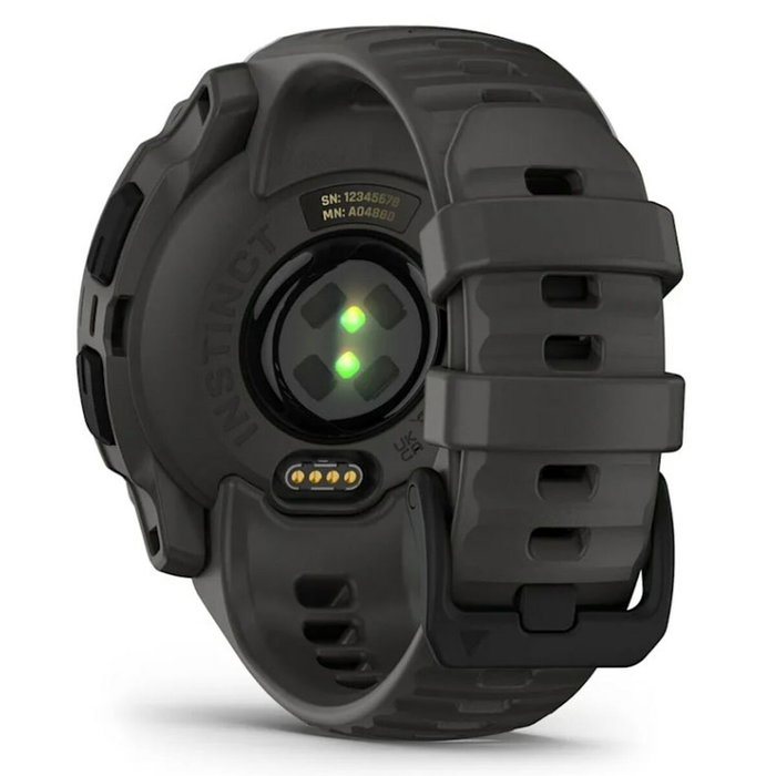 Garmin Instinct E Montre connectée sport GPS 40 mm Noir et Gris Charbon