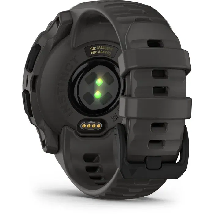 Garmin Instinct E 010-02932-00 - Montre connectée GPS, boîtier 40mm, couleur noire, taille S